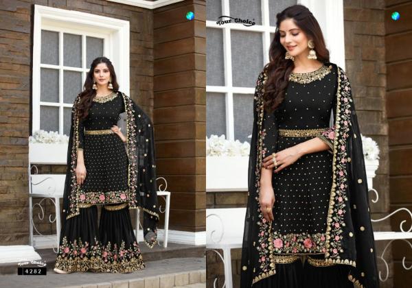 Your Choice Zaraa Hit Georgette Wear Designer Salwar Suits